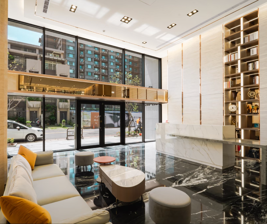 天麒宏竹 大廳實景